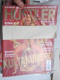 Hustler 1997 nr 6 -aikuisviihdelehti / adult graphics magazine