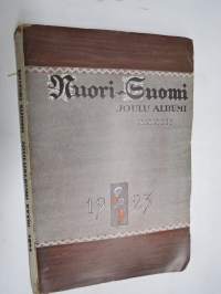 Nuori Suomi XXXIII 1923 kirjallistaiteellinen joulu-albumi, kirjoittajina mm. Aarni Kouta, Larin-Kyösti, Eero Eerola, Viljo Heikka, Antero Kajanto, Juhani Aho