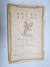 Nuori Suomi XXXVI 1926 kirjallistaiteellinen joulu-albumi, kirjoittajina mm. Iivo Härkönen, Rafael Engelberg, Yrjö Teppo, Viljo Kojao, Aura Jurva, Kaarlo Luukkonen