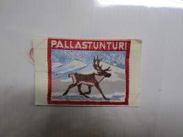 Pallastunturi -kangasmerkki / matkailumerkki / hihamerkki