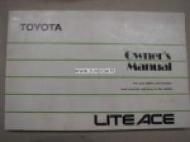 Toyota Lite-Ace -omistajan käsikirja