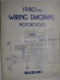 Suzuki 1980 1/2 Wiring Diagrams 