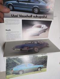 Vauxhall 1979 - Uusi sukupolvi -myyntiesite