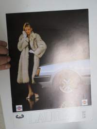 Datsun / Nissan Laurel 2,0 - 2,4 - 2,8 1981 -myyntiesite / sales brochure