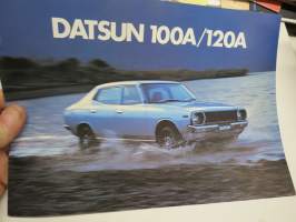 Datsun 100A / 120A -myyntiesite / sales brochure