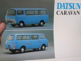 Datsun Caravan -myyntiesite / sales brochure