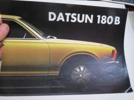 Datsun 180B -myyntiesite / sales brochure
