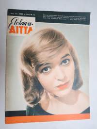 Elokuva-Aitta 1959 nr 11, Elina Salo, Räsynukke, Veikko & Kaija Sinisalo, Papin perhe (MInna Canth) televisiossa, Doris Day, Tommy Sands, ym.