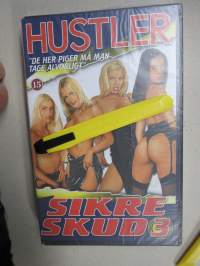 Hustler Sikre Skud 3 -aikuisviihde VHS