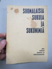 Suomalaisia sukuja ja sukunimiä - joka perheen sukunimi- ja sukututkimusopas