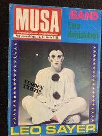 Musa - suomalainen musiikkilehti 1974 nr 3 - The Band, Eero Koivistoinen, Leo Sayer, ym.