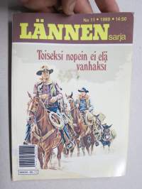 Lännensarja 1989 nr 11 Toiseksi nopein ei elä vanhaksi