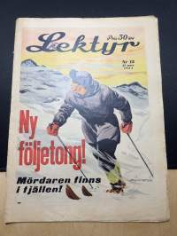 Lektyr 1954 nr 13 -ruotsalainen ajanvietelehti