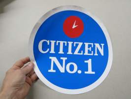 Citizen No. 1 -mainostarra