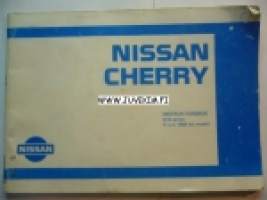 Nissan Cherry -Käyttöohjekirja