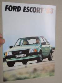 Ford Escort 1983 -myyntiesite