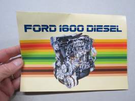 Ford 1600 Dieselmoottori -myyntiesite