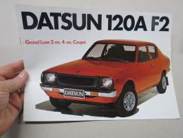Datsun Sunny 120A  F2 -myyntiesite / sales brochure