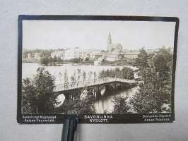 Savonlinna - Nyslott -valokuvakortti