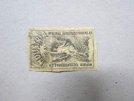 Wiipurin Tulitikkutehdas O.Y. - Industria - Wiborgs Tändsticksfabriks A.B -etiketti