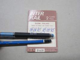 Interrail-kortti 1982
