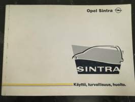Opel Sintra 1997 -myyntiesite / sales brochure