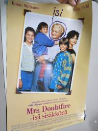 Mrs. Doubtfire - Isä sisäkkönä -elokuvajuliste