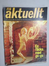 FIB Aktuellt 1968 nr 17 -aikuisviihdelehti / adult graphics magazine