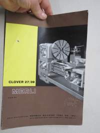 Merli Clover Engine Lathe 27 / 39, sorvi -myyntiesite