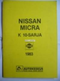 Nissan Micra K 10-sarja -esittelykirja
