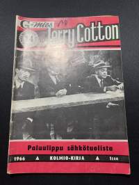 Jerry Cotton 1966 nr 14 -Paluulippu sähkötuolista