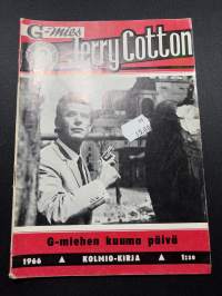 Jerry Cotton 1966 nr 2 -G- miehen kuuma päivä