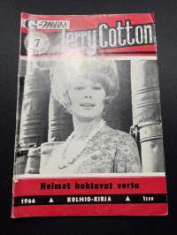 Jerry Cotton 1966 nr 7 -Helmet hohtavat verta