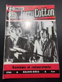 Jerry Cotton 1966 nr 22 -Kuolema ei rotuerottele