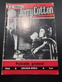 Jerry Cotton 1966 nr 23 -Pistoolin protesti