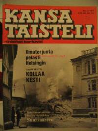 Kansa taisteli 1977 nr 3, rannikkotykistö osa 1, Helsinki totaalisen ilmasodan kohteena. A. O Pajari:  Suursaaren valtaus. Enni Leskinen: Sortavala liekeissä.