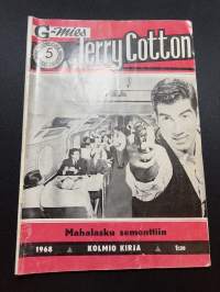 Jerry Cotton 1968 nr 5 -Mahalasku sementtiin