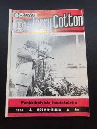 Jerry Cotton 1968 nr 13 -Pankkiholvista hautaholviin