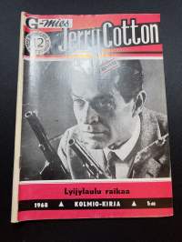 Jerry Cotton 1968 nr 12 -Lyijykaulu raikaa