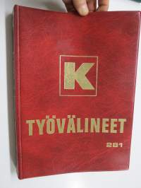 K-Työvälineet nr 281 -työkalukuvasto