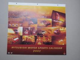 Mitsubishi Motor Sports 2002 -seinäkalenteri