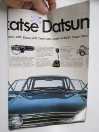 Datsun mallisto 1000, 1200, 1400, 1600, 16000 SSS, 1800, Diesel -myyntiesite
