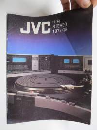 JVC HiFi-Stereo 1977-1978 Tuotekuvasto