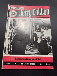 Jerry Cotton 1967 nr 22 -Sähkötuolimannekiinni