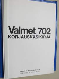 Valmet 702 korjauskäsikirja KOPIO korjaamokirja