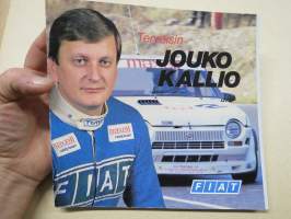 Jouko Kallio ja Fiat, Kallion aito nimikirjoitus etulehdellä