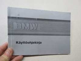 BMW käyttöohjekirja 316i, 318i, 320i, 325i, 325iX, 324d, 324td vm. 1988