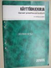 Volvo Penta Genset- ja teollisuusmoottorit 6-16 litraa (Ei EDC) -käyttöohjekirja