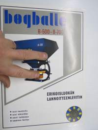 Bogballe B-500, B-700 lannoitteenlevitin -myyntiesite