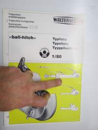 Walterscheid WKS kolmipisttepikakytkentälaite, Tyyppiluettelo -myyntiesite